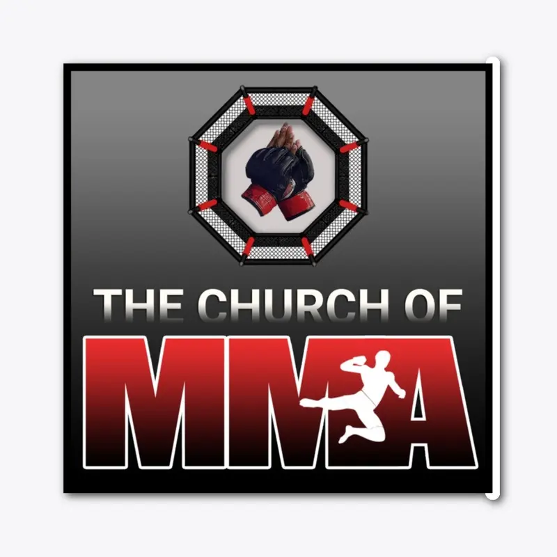 The Church Of MMA Podcast Art