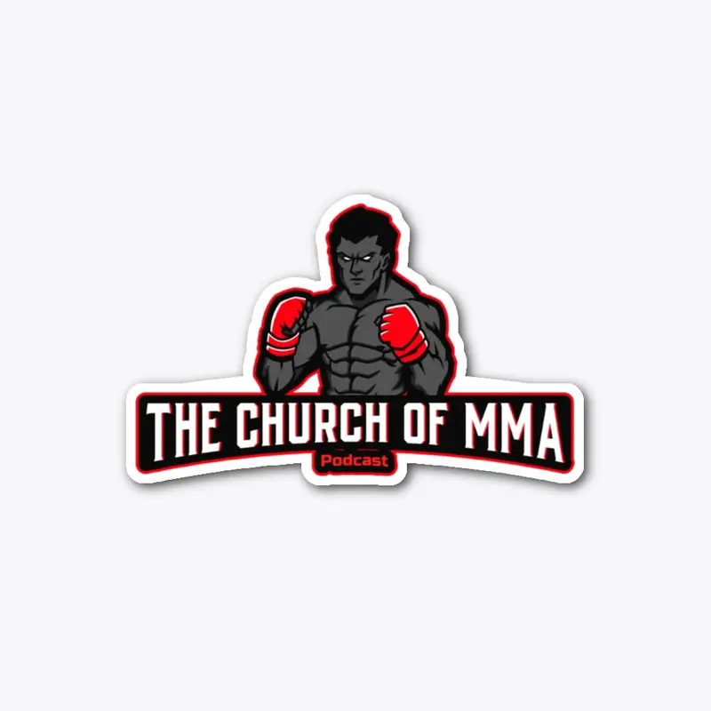 The Church Of MMA Fighter Logo