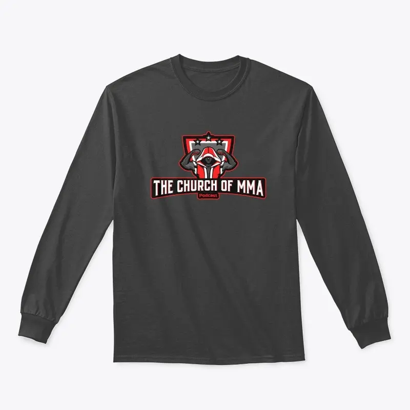 The Church of MMA Flexin on them Logo