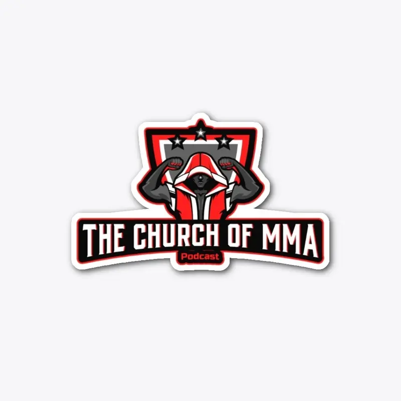 The Church of MMA Flexin on them Logo