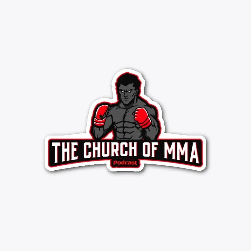 The Church Of MMA Fighter Logo