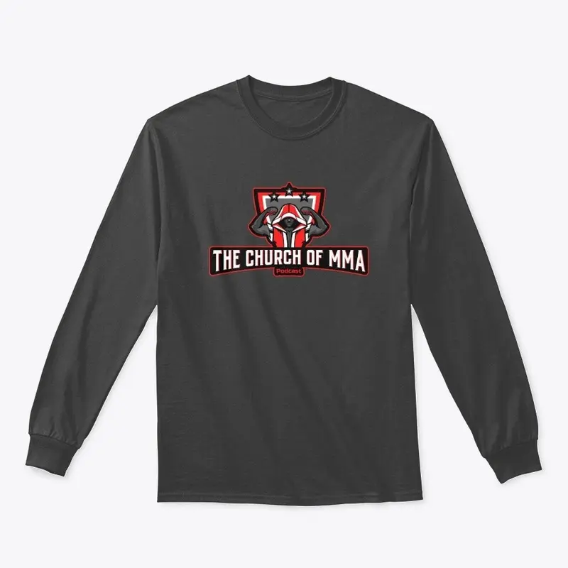 The Church of MMA Flexin on them Logo